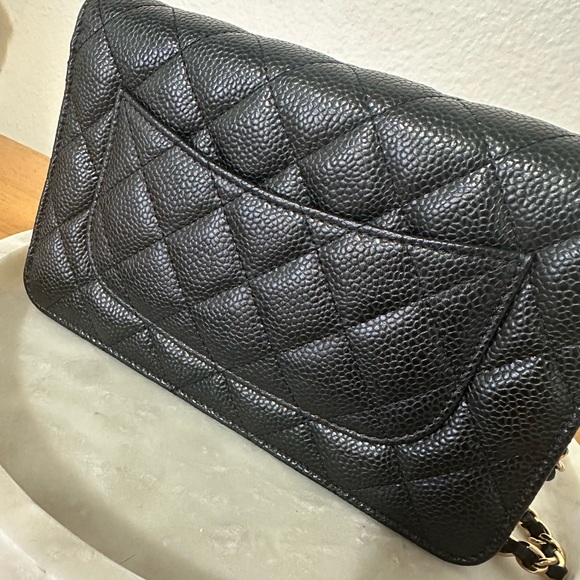 Chanel Wallet on Chain caviar leather - Picture 3 of 15